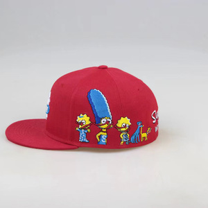 Gorras y Sombreros Cómodos de Buena Calidad, Gorra Plana Ajustada con Bordado de Personajes de Películas - Product Image 4