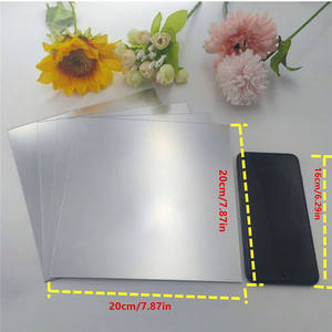 Carré <span class=keywords><strong>de</strong></span> taille et <span class=keywords><strong>de</strong></span> forme personnalisées sans verre adhésif <span class=keywords><strong>de</strong></span> sécurité acrylique miroir mural autocollants miroir feuille autocollant mural pour la maison <span class=keywords><strong>De</strong></span> - Product Image 3