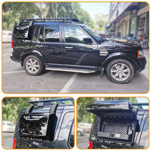 Meilleures ventes : Boîte <span class=keywords><strong>de</strong></span> <span class=keywords><strong>toit</strong></span> pour <span class=keywords><strong>Land</strong></span> <span class=keywords><strong>Rover</strong></span> (2011-2016) en alliage d'aluminium, style sport, pour <span class=keywords><strong>tente</strong></span> <span class=keywords><strong>de</strong></span> voiture argentée - Product Image 5