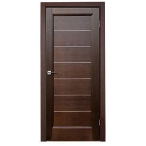 Puerta Interior de Madera Maciza para Dormitorio, Diseño de Puerta de Madera Wenge - Product Image 4