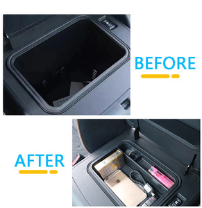 Compartimento Central de plástico ABS para coche, caja de almacenamiento con reposabrazos, relleno de huecos de asiento para patrol Y62 - Product Image 6
