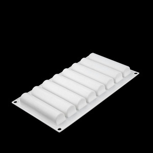 <span class=keywords><strong>Molde</strong></span> de pastel de silicona <span class=keywords><strong>Rectangular</strong></span> <span class=keywords><strong>3D</strong></span> directo de fábrica para Mousse de Chocolate DIY para herramientas de pastel de calidad para hornear personalizadas - Product Image 1