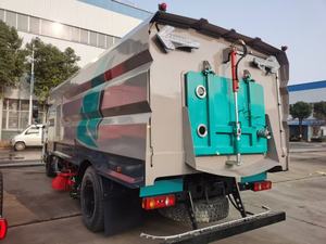 Camión barredor de calles de servicio pesado Dongfeng Tianjin, limpiador de calles multifuncional para saneamiento y lavado - Product Image 5