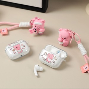 หูฟัง TWS-K47 BT 5.3 พร้อมเคสซิลิโคนรูปหมีน่ารัก หูฟังสเตอริโอ - Product Image 1