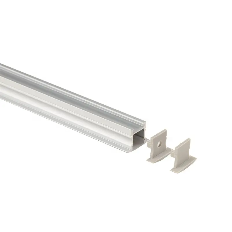 Connettore per profilo in alluminio plastica bianca 6m forma v led profilo in alluminio accessori connettore