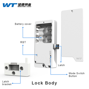 Khóa tủ quần áo chất lượng cao, sử dụng rộng rãi, chất liệu gỗ, bề mặt IMD chống xước, chế độ công cộng/riêng tư - Product Image 4