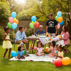 Camiseta a juego de la familia Melon para el hermano de la cumpleañera - Product Image 3