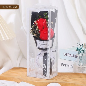 Coffret Cadeau de Roses Artificielles pour la Saint-Valentin, Bouquet de Roses Simulées à Tenir en Main, Cadeau pour Petite Amie - Product Image 5