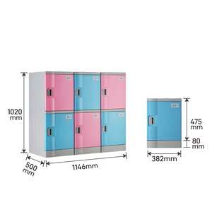 Armarios de Plástico ABS para Almacenamiento en Exteriores, Estilo Moderno, Resistentes al Agua, para Piscinas, Escuelas, Vestuarios y Uso Doméstico - Product Image 2