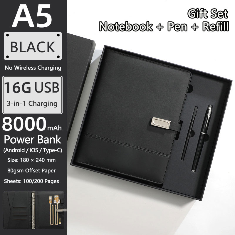 [Black gift box] No wireless charger