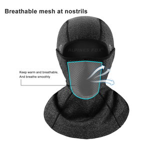 Echarpe d'hiver pour garder la chaleur Cagoule de moto Hommes Femmes <span class=keywords><strong>Motocross</strong></span> Riding Thermal Mask Black Moto Biker Warm Neck Scarf Protection - Product Image 4