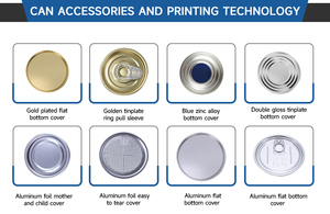 Tùy Chỉnh Thân Thiện Với Môi Lớn Tinplate Canister Cho Cà Phê Trà Ngay Lập Tức Cà Phê Trà Lỏng Thực Phẩm Cấp Kim Loại Jar Cho Bánh Sữa Bao Bì - Product Image 6