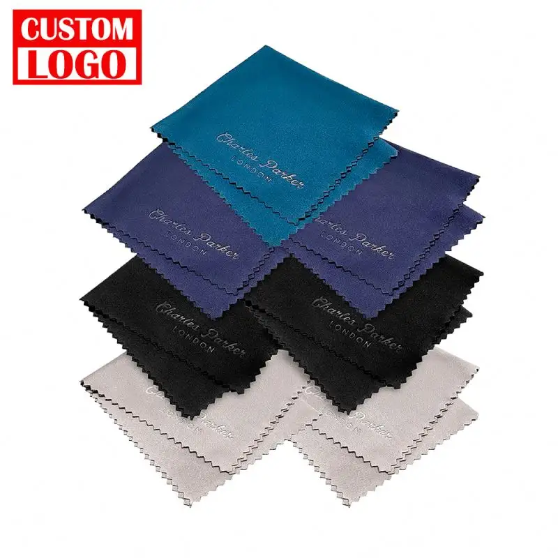 Factory Direct Supply Fiber Cloth Microfiber Digital Printed Custom Eyewear Cleaning Cloth