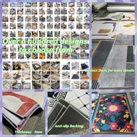 Hallway Long Carpet Custom Design Light Weight Area Rugs for Entrance Stairs Aisle Machine Made HD Printed Rug Factory Wholesale
