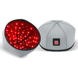 Шлем светодиодный красный свет 630 нм 850 нм ближний инфракрасный свет терапия светодиодная шляпа Кепка красный свет терапия для восстановления волос