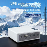 Niuniu QX-606 20000mAh Tiga Fasa Mini DC UPS USB 5V 2A 9V 12V Baterai Lithium Cadangan dengan Garansi 1 Tahun untuk Router WiFi