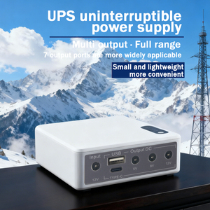 니우니우 QX-602 20000mAh 삼상 미니 DC <span class=keywords><strong>UPS</strong></span> USB 5V 2A 9V 12V 리튬 배터리 백업 (1년 보증, 와이파이 공유기용) - Product Image 3