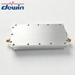 เครื่องขยายสัญญาณวิทยุสื่อสารติดรถยนต์ <span class=keywords><strong>Dewin</strong></span> VHF UHF SATCOM รุ่น UWB ซีรีส์ 30-512MHz GaN 50W 28V RF PA ป้องกันโดรน FPV - Product Image 3