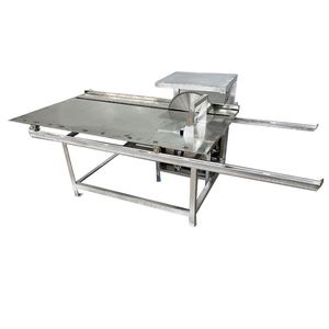 เครื่องตัดน้ำแข็งแนวนอนสแตนเลสแบบตั้งโต๊ะสำหรับโรงงานอาหาร - Product Image 2