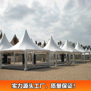 Pyramid <b>Tent</b> 5x5m Outdoor Event <b>Canopy</b> Four Season Polyester Large Space Extended Type - Product Image 4
