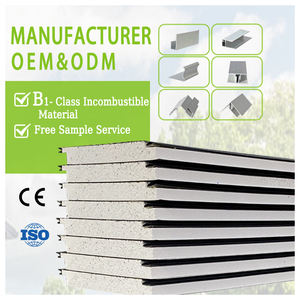 Panneau <span class=keywords><strong>Eps</strong></span> sandwich ignifuge de haute qualité de 50mm Panneau mural <span class=keywords><strong>Eps</strong></span> Panneau structurel isolé à vendre - Product Image 2