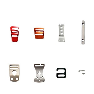 Série de boucles de corde Xingda en alliage d'aluminium réglables pour tente de camping, accessoire de fixation antidérapant pour cordon de traction - Product Image 1