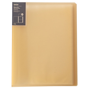 A4 Document Folder 40 Pockets Translucent Plastic File Organizer For Exam Papers Student ID Cards Music Scores - Product Image 2