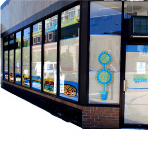 Adesivo <span class=keywords><strong>per</strong></span> Finestre in Vetro Resistente al Sole <span class=keywords><strong>per</strong></span> Esterni con Stampa Personalizzata all'Ingrosso - Product Image 1