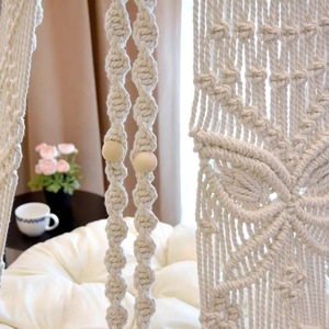 Chaise suspendue en macramé grande taille, très vendue, forte capacité de charge, application multi-scénarios pour une utilisation intérieure et extérieure, moderne pour la chambre à coucher - Product Image 4