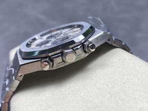 Reloj Mecánico de Buceo para Hombre de Alta Calidad y Lujo, 41 mm, Acero Inoxidable, Cristal de Zafiro, Puntero, Cronógrafo de Goma, Día/ Fecha, 50 - Product Image 4