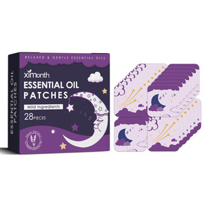 Patch de Nuit aux Huiles Essentielles Florales Fraîches - Aide à s'endormir rapidement, soulage la fatigue musculaire et le stress, favorise un meilleur sommeil - Product Image 1