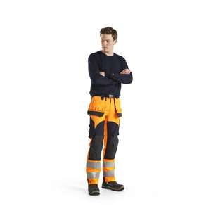 BLAKLADER - 158915135389C50 Pantalones inherentes multinorm Naranja/Azul marino-EAN 7330509720998 ROPA DE TRABAJO RESISTENTE A LLAMAS - Product Image 3