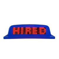 Fixation à crochet latéral unique LED Taxi Top Light Nouvel affichage aérien pour voiture Autres accessoires d'éclairage