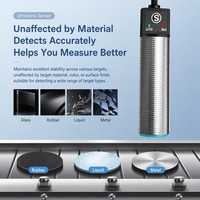 Capteur de mesure de distance ultrasonique WTX, détection d'obstacles, détection de niveau de liquide, portée de détection 40-500 mm, précision au millimètre près