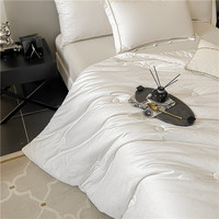 Maison Quilts Queen Coton Couette Insert Six Pièces Blanc Lits Lit Surdimensionné Patchwork King Size Couette Couette