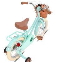 Vélo pour enfants STITCH avec cadre en acier, paniers et roues d'apprentissage, frein à étrier avant, pour garçons et filles de 3 à 12 ans, tailles 12, 14, 16, 18, 20 pouces, ODM ou OBM