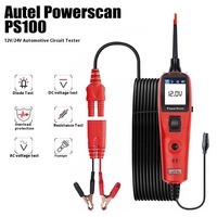 Lector de Códigos PowerScan PS100, Probador de Circuitos Automotrices y Herramienta de Diagnóstico del Sistema Eléctrico para Automóviles
