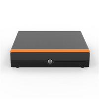 SuperWin LAS-410 Hochleistungs-POS-Kassenschublade aus 405 Stahl mit USB und verstellbarem 5/8-Fach-Einsatz für den Einzelhandel und Kassenbereich
