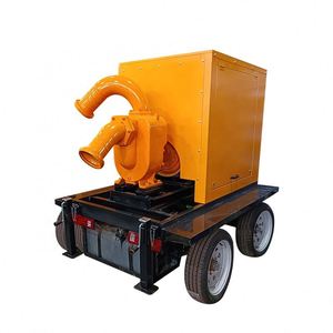 MS 3 Inch Semi-Trash Diesel Water Pump Truck Model ZX High Pressure 30kw <b>Mobile</b> Self Priming in Guangzhou - Product Image 1