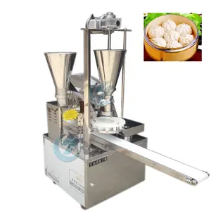Machine automatique de fabrication de momo volante à la main au Népal Machine à fabriquer des petits pains farcis à la vapeur Prix