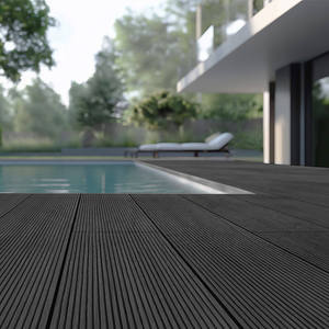 Gratis Monster Wpc Vloerplaat 18Mm 23Mm 25Mm Wpc Samenstelling Dek Vloer Buiten Grijpende Dek Tegel Balkondek - Product Image 4