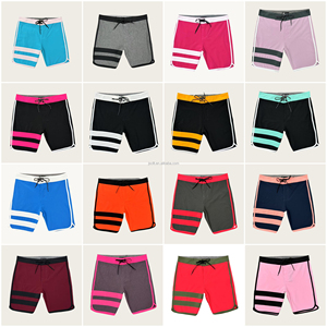 Bermudas de Baño para Hombre con Impresión Personalizada OEM, Shorts de Playa de Tejido Reciclado Elástico en 4 Direcciones - Product Image 6