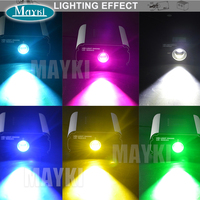 DMX512 LED générateurs de lumière à fibre optique blanc chaud changement de couleur moteur de lumière à fibre optique pour la décoration de plafond de piscine