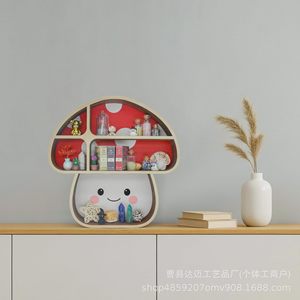 Wooden Mushroom Floating <b>Shelf</b> 3 Tier Wall Mounted Storage <b>Rack</b> For Living Room Bedroom Display Decor - Product Image 5