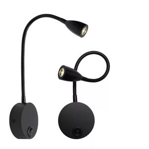 American Modern Minimalist Aluminum <b>LED</b> Wall <b>Light</b> Book <b>Light</b> for Bedside Bedroom <b>Reading</b> Small Spotlight - Product Image 1