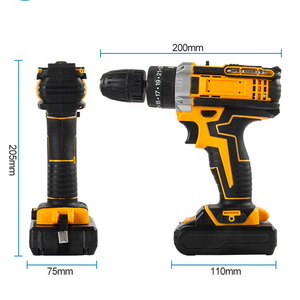 <span class=keywords><strong>Mini</strong></span> taladro manual inalámbrico de alta calidad, llave de impacto de dos velocidades con batería de grado industrial para motor sin escobillas - Product Image 6