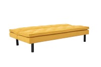 Sofá Cama Plegable de Tela Moderna de Alta Calidad, Venta Directa de Fábrica Nisco, Personalizable, con Estructura de Metal y Madera, 3 Plazas