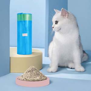 Strong Durable Eco-Friendly Plastic Cat Litter Bag Custom Capacity for Multi-Cat Households Easy Cleaning <b>Pet</b> <b>Waste</b> <b>Disposal</b> - Product Image 1