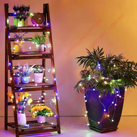Guirlande lumineuse LED intelligente à commande par application, décoration de Noël, éclairage de fête imperméable RGBIC pour intérieur et extérieur