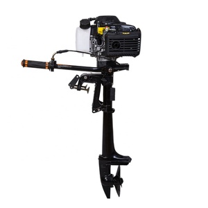 HANGKAI 4HP Heavy Duty Boat Motor 4 Stroke 55CC Motor Boat Engine Air Cooling CDI System - Product Image 1